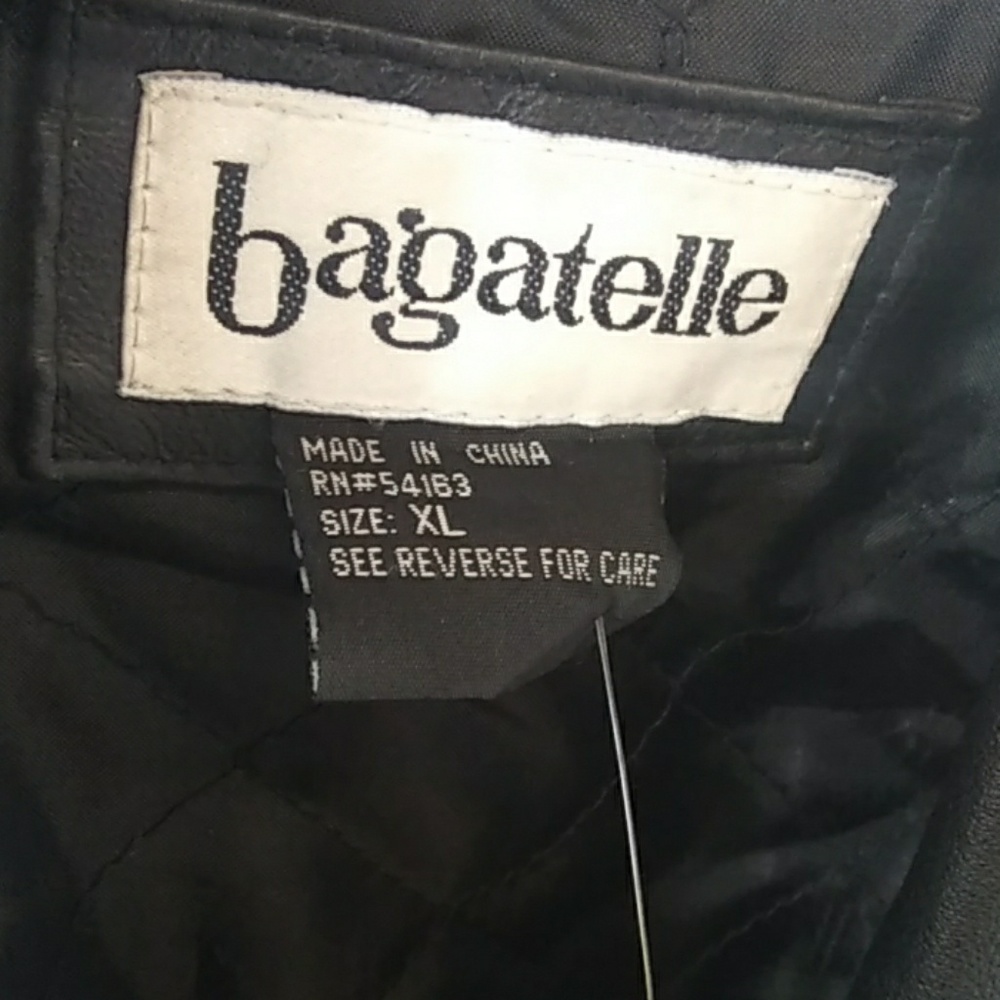 Bagatelle leather jacket means XL - Picture 2 of 4